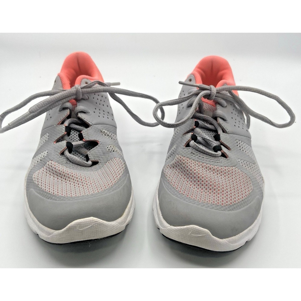 Nike Core Motion TR 3 Mesh Womens Gray Orange Athletic Cross Training Shoes 6.5